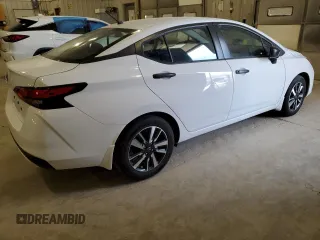 2024 Nissan Versa S with VIN 3N1CN8DV7RL915417, listed as a Copart auction lot 50008175 with 12,221 mi miles and Clean Title. Bid and sale history available at DreamBid. Image 3.