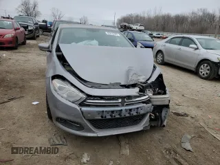 2015 Dodge Dart Limited with VIN 1C3CDFCB0FD144672, listed as a Copart auction lot 42816405 with 0 mi miles and Salvage Title. Bid and sale history available at carsss.com. Image 5.