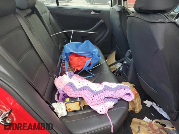 2012 Volkswagen Jetta SE with VIN 3VWDP7AJ8CM451446, listed as a Copart auction lot 61433295 with 134,196 mi miles and Salvage title. Bid and sale history available at DreamBid. Image 10.