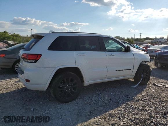 2022 Jeep Grand Cherokee WK Laredo X with VIN 1C4RJFAG7NC119253, listed as a Copart auction lot 73927354 with 44,410 mi miles and Salvage Title. Bid and sale history available at carsss.com. Image 3.