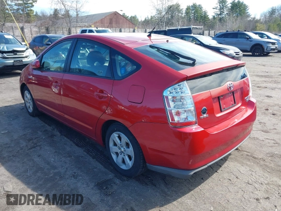 2008 Toyota Prius with VIN JTDKB20U683400897, listed as a IAAI auction lot 42024224 with 175,494 mi miles. Bid and sale history available at carsss.com. Image 3.