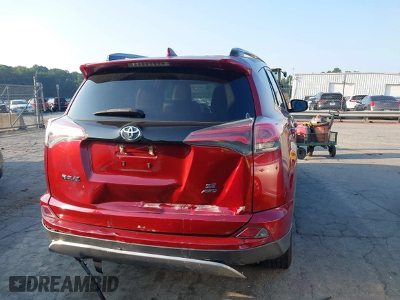 2018 Toyota RAV4 SE with VIN 2T3JFREV3JW836149, listed as a IAAI auction lot 42672854 with 55,388 mi miles and . Bid and sale history available at DreamBid. Image 17.