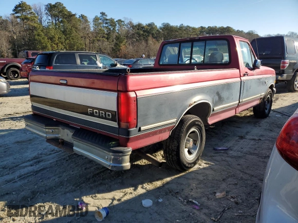 1994 Ford F-150 with VIN 1FTEF15N5RLA19900, listed as a Copart auction lot 83749124 with 232,777 mi miles and Salvage Title. Bid and sale history available at carsss.com. Image 3.