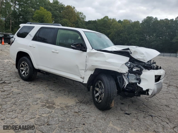 2024 Toyota 4Runner TRD Off Road with VIN JTERU5JR4R6256850, listed as a Copart auction lot 73530134 with 0 mi miles and Salvage Title. Bid and sale history available at carsss.com. Image 4.