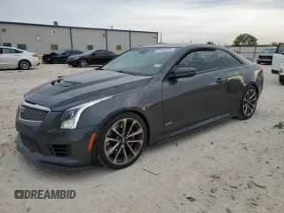 2016 Cadillac ATS-V with VIN 1G6AN1RY8G0110800, listed as a Copart auction lot 82480034 with 92,913 mi miles and Salvage Title. Bid and sale history available at carsss.com. Image 1.