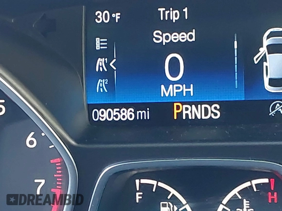 2017 Ford Escape Titanium with VIN 1FMCU9J93HUE96611, listed as a IAAI auction lot 41546906 with 90,586 mi miles. Bid and sale history available at carsss.com. Image 15.