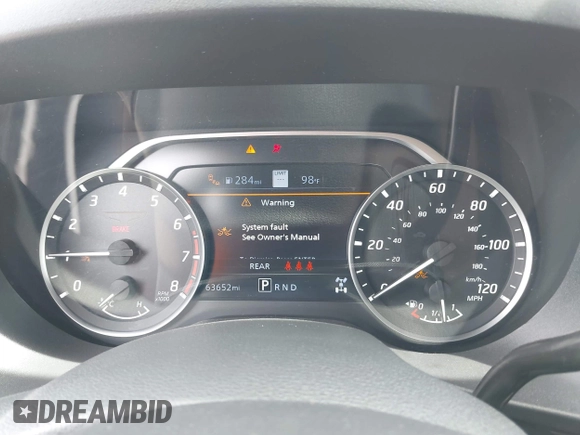 2021 Nissan Titan Pro-4X with VIN 1N6AA1ED8MN529124, listed as a IAAI auction lot 42212989 with 63,652 mi miles and . Bid and sale history available at DreamBid. Image 7.
