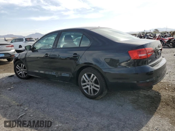 2015 Volkswagen Jetta S with VIN 3VW2K7AJ3FM355363, listed as a Copart auction lot 58516655 with 140,688 mi miles and Salvage title. Bid and sale history available at DreamBid. Image 2.