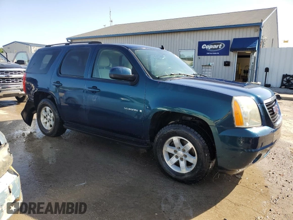 2007 GMC Yukon SLT with VIN 1GKFK13047J248315, listed as a Copart auction lot 57885854 with 258,409 mi miles and Non Repairable. Bid and sale history available at carsss.com. Image 4.