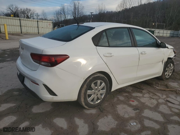 2023 Kia Rio S with VIN 3KPA24AD8PE530192, listed as a Copart auction lot 86099894 with NaN miles and Salvage Title. Bid and sale history available at carsss.com. Image 3.