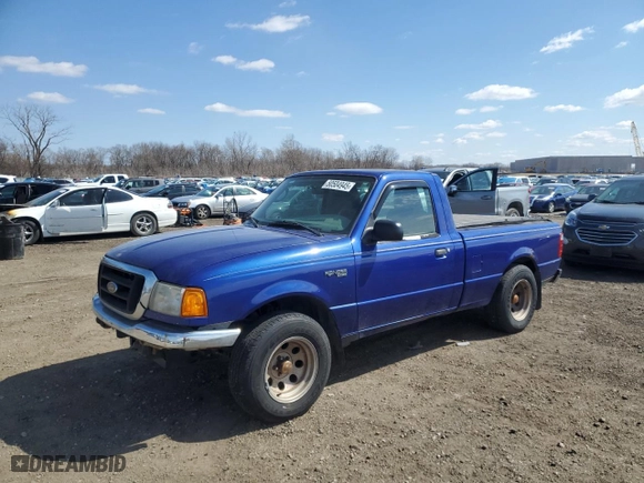 2005 Ford Ranger XL with VIN 1FTYR10D55PB02605, listed as a Copart auction lot 50504945 with 158,913 mi miles and Clean Title. Bid and sale history available at carsss.com. Image 1.