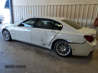 2014 BMW 7 Series ALPINA B7 with VIN WBAYE8C57ED780697, listed as a Copart auction lot 81614434 with 52,214 mi miles and Salvage Title. Bid and sale history available at carsss.com. Image 2.