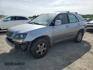 2003 Lexus RX 300 with VIN JTJGF10U630162383, listed as a Copart auction lot 52110055 with 236,303 mi miles and Salvage Title. Bid and sale history available at carsss.com. Image 1.