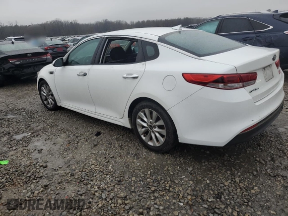 2017 Kia Optima LX z VIN 5XXGT4L3XHG122359, wystawiony jako Copart lot #43523765 z przebiegiem 137 668 mil mil oraz Szkoda całkowita • Salvage title. Historia ofert i sprzedaży dostępna na DreamBid. Obrazek 2.