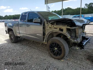 2022 GMC Canyon 2WD SLE with VIN 1GTH5CEA7N1318416, listed as a Copart auction lot 63020814 with 35,304 mi miles and Salvage Title. Bid and sale history available at carsss.com. Image 4.