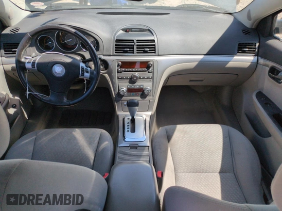 2009 Saturn Aura XR with VIN 1G8ZX57749F204744, listed as a Copart auction lot 53164185 with 101,918 mi miles and Salvage Title. Bid and sale history available at DreamBid. Image 8.
