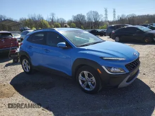 2022 Hyundai Kona SEL with VIN KM8K62AB9NU926167, listed as a Copart auction lot 49425675 with 14,743 mi miles and Salvage Title. Bid and sale history available at carsss.com. Image 4.