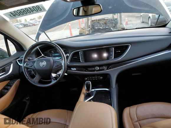 2019 Buick Enclave Premium with VIN 5GAERCKW1KJ213858, listed as a Copart auction lot 80486604 with 47,193 mi miles and Salvage Title. Bid and sale history available at DreamBid. Image 8.