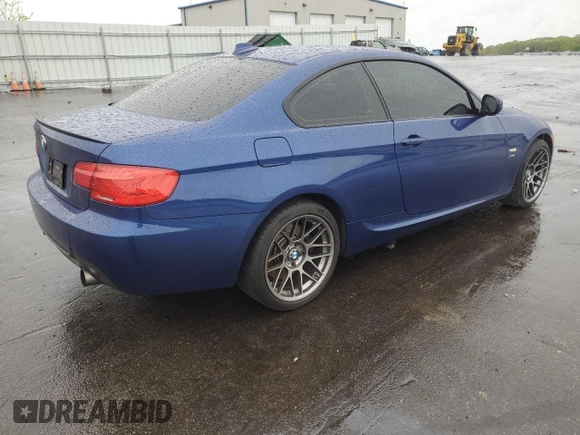 2013 BMW 3 Series 335i xDrive with VIN WBAKF9C5XDE672723, listed as a Copart auction lot 55178224 with 0 mi miles and Clean Title. Bid and sale history available at carsss.com. Image 3.