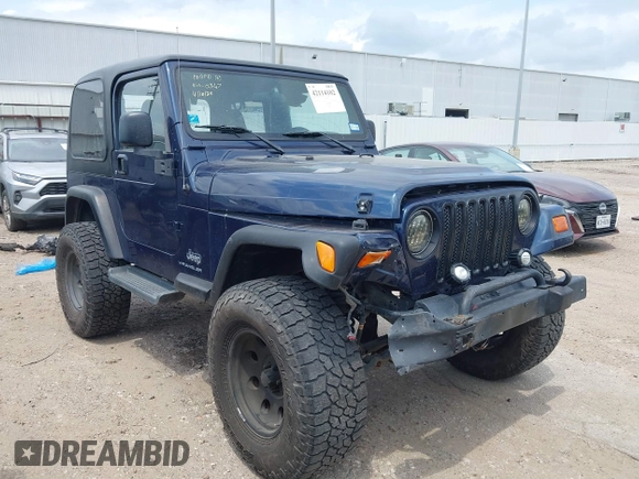 2005 Jeep Wrangler X with VIN 1J4FA39S15P320367, listed as a IAAI auction lot 42114102 with 142,132 mi miles and . Bid and sale history available at DreamBid. Image 1.