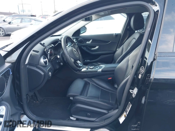 2017 Mercedes-Benz C 300 with VIN 55SWF4JB0HU230004, listed as a IAAI auction lot 41885609 with 45,289 mi miles and . Bid and sale history available at carsss.com. Image 5.