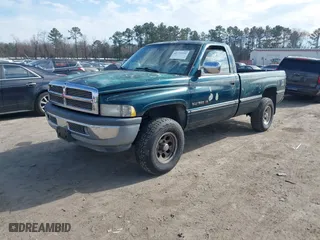 1996 Dodge Ram 1500 with VIN 1B7HF16Y8TS612427, listed as a IAAI auction lot 41721151 with 194,870 mi miles. Bid and sale history available at carsss.com. Image 2.