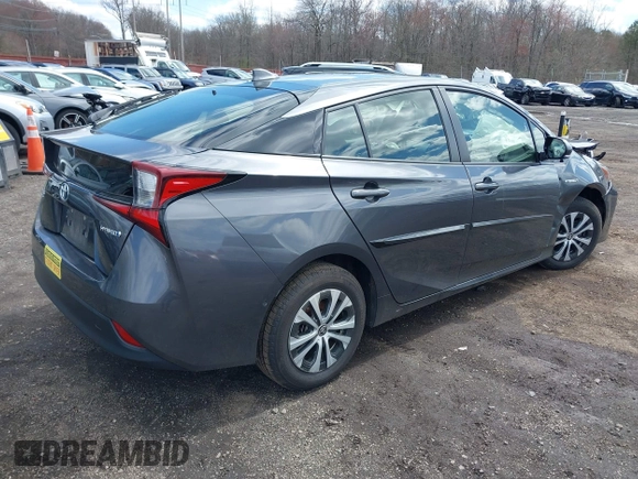 2019 Toyota Prius LE with VIN JTDL9RFU2K3000147, listed as a IAAI auction lot 41982869 with 39,129 mi miles and . Bid and sale history available at DreamBid. Image 4.
