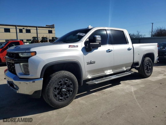 2022 Chevrolet Silverado 2500HD LTZ with VIN 2GC4YPEY2N1231155, listed as a Copart auction lot 86887644 with 20,175 mi miles and Clean Title. Bid and sale history available at carsss.com. Image 1.