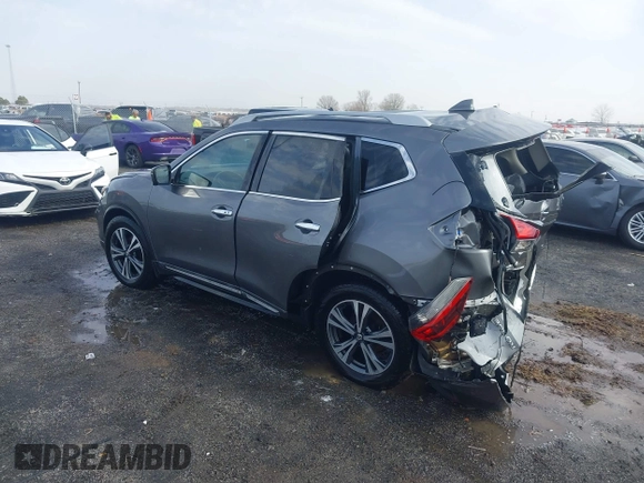 2018 Nissan Rogue SV with VIN 5N1AT2MT1JC825830, listed as a IAAI auction lot 41464716 with 152,346 mi miles and . Bid and sale history available at carsss.com. Image 3.