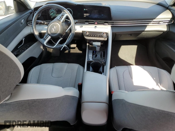 2021 Hyundai Elantra Limited with VIN 5NPLP4AG5MH010267, listed as a Copart auction lot 50348225 with 18,085 mi miles and Salvage Title. Bid and sale history available at DreamBid. Image 8.