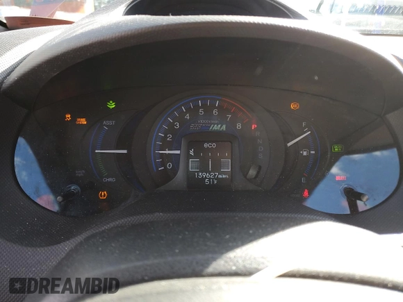 2012 Honda Insight EX z VIN JHMZE2H77CS002731, wystawiony jako Copart lot #47240475 z przebiegiem 139 627 mil mil oraz Szkoda całkowita • Salvage title. Historia ofert i sprzedaży dostępna na DreamBid. Obrazek 9.