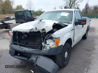 2014 Ford F-150 XL with VIN 1FTMF1CM0EKF70113, listed as a IAAI auction lot 41982424 with 150,007 mi miles. Bid and sale history available at carsss.com. Image 6.