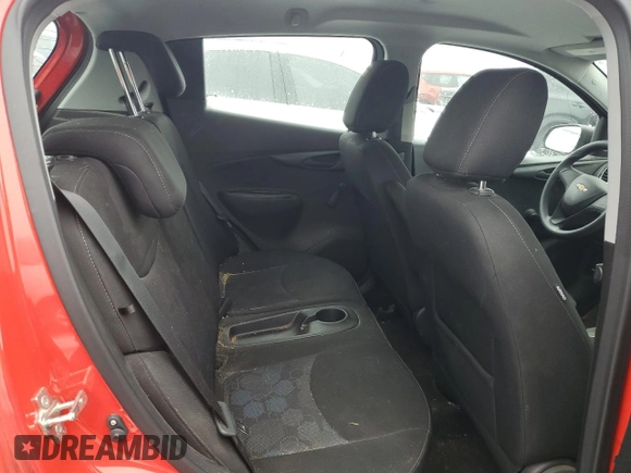 2016 Chevrolet Spark LS with VIN KL8CB6SA4GC571735, listed as a Copart auction lot 44198295 with 43,392 mi miles and Non Repairable. Bid and sale history available at carsss.com. Image 10.