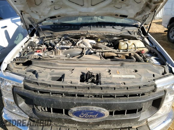 2020 Ford F-350 with VIN 1FD8X3ET9LEE21348, listed as a Copart auction lot 77129384 with 57,320 mi miles and Salvage title. Bid and sale history available at DreamBid. Image 11.