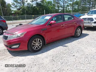 2013 Kia Optima LX z VIN 5XXGM4A73DG187566, wystawiony jako IAAI lot #42136713 z przebiegiem 73 406 mil mil oraz . Historia ofert i sprzedaży dostępna na DreamBid. Obrazek 2.