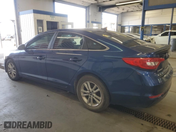 2015 Hyundai Sonata 2.4L SE with VIN 5NPE24AF7FH130802, listed as a Copart auction lot 53160155 with 143,477 mi miles and Clean Title. Bid and sale history available at carsss.com. Image 2.