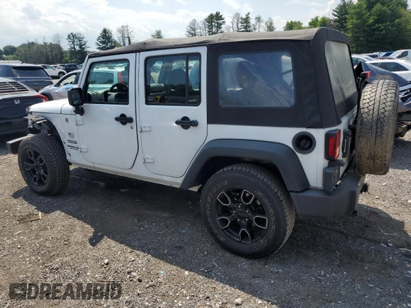 2017 Jeep Wrangler Unlimited Sport with VIN 1C4BJWDG5HL617193, listed as a Copart auction lot 63617355 with 68,304 mi miles and Salvage title. Bid and sale history available at DreamBid. Image 2.