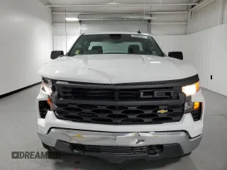2024 Chevrolet Silverado 1500 Work Truck with VIN 3GCNAAED1RG325964, listed as a Copart auction lot 55850265 with 12,573 mi miles and Salvage Title. Bid and sale history available at DreamBid. Image 5.