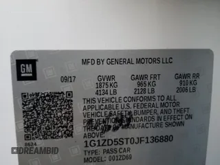 2018 Chevrolet Malibu LT with VIN 1G1ZD5ST0JF136880, listed as a Copart auction lot 52783275 with 99,050 mi miles and Salvage Title. Bid and sale history available at carsss.com. Image 12.
