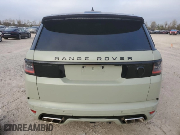 2022 Land Rover Range Rover Sport SVR with VIN SALWZ2RE0NA216483, listed as a Copart auction lot 85143204 with Not Provided miles and Non Repairable. Bid and sale history available at DreamBid. Image 8.