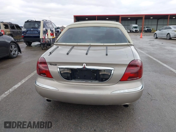 2001 Lincoln Continental with VIN 1LNHM97VX1Y627039, listed as a IAAI auction lot 41482016 with 143,317 mi miles and . Bid and sale history available at DreamBid. Image 16.