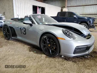 2021 Porsche 911 Carrera with VIN WP0CA2A91MS239392, listed as a Copart auction lot 41788005 with 60,446 mi miles and Salvage title. Bid and sale history available at DreamBid. Image 4.
