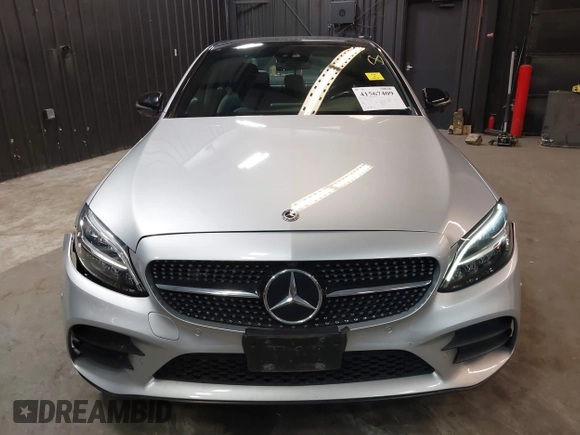 2020 Mercedes-Benz C 300 with VIN WDDWF8EB4LR549336, listed as a IAAI auction lot 41567409 with 19,642 mi miles and . Bid and sale history available at DreamBid. Image 12.