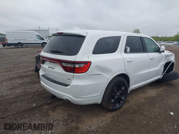 2019 Dodge Durango GT Plus with VIN 1C4RDHDG9KC556987, listed as a IAAI auction lot 42247322 with 116,130 mi miles and . Bid and sale history available at DreamBid. Image 4.