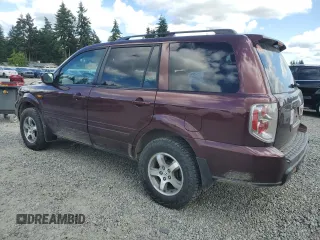 2008 Honda Pilot EX-L with VIN 5FNYF18578B022405, listed as a Copart auction lot 63423355 with 156,723 mi miles and Salvage title. Bid and sale history available at DreamBid. Image 2.