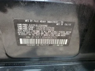 2017 Subaru WRX Limited z VIN JF1VA1L65H9800797, wystawiony jako Copart lot #58573675 z przebiegiem 81 982 mil mil oraz Szkoda całkowita • Salvage title. Historia ofert i sprzedaży dostępna na DreamBid. Obrazek 12.
