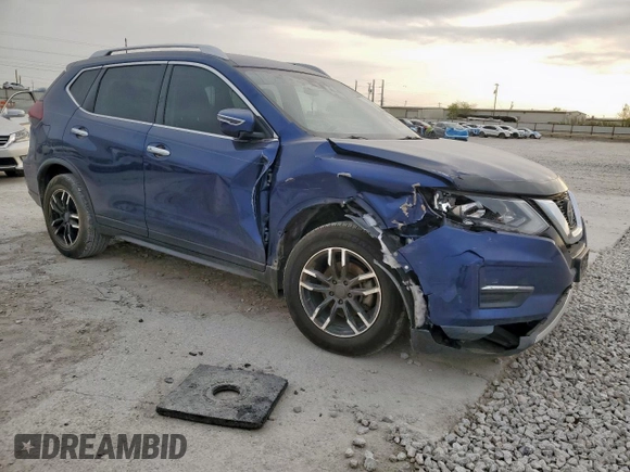 2019 Nissan Rogue SV with VIN KNMAT2MT0KP547548, listed as a Copart auction lot 50066415 with 103,423 mi miles and Salvage Title. Bid and sale history available at DreamBid. Image 4.