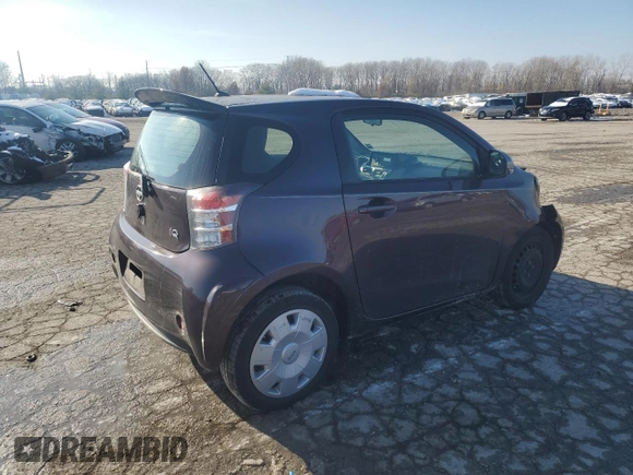 2012 Scion iQ z VIN JTNJJXB00CJ014966, wystawiony jako Copart lot #83100954 z przebiegiem 100 775 mil mil oraz Szkoda całkowita • Salvage title. Historia ofert i sprzedaży dostępna na DreamBid. Obrazek 3.