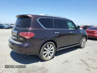 2012 Infiniti QX56 8-passenger z VIN JN8AZ2NC0C9316897, wystawiony jako Copart lot #57865465 z przebiegiem 96 031 mil mil oraz Czysty tytuł • Clean title. Historia ofert i sprzedaży dostępna na DreamBid. Obrazek 3.