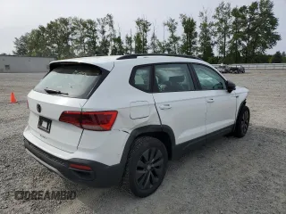 2024 Volkswagen Taos S с VIN 3VV5X7B2XRM057665, выставлен на аукционе Copart как лот 56370675 с пробегом 19 222 миль миль и Списание • Salvage title. История ставок и продаж доступна на DreamBid. Изображение 3.